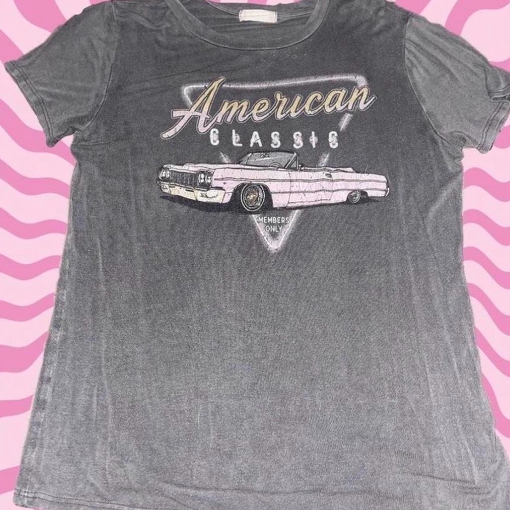 Grey vintage tee